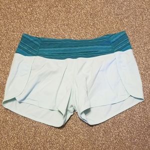 Lululemon Run Times Shorts Mint Color